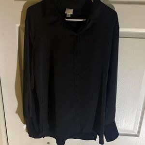 a new day Black Blouse